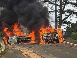 Angriff auf Norden Israels: Mann verbrennt nach Hisbollah-Angriff in seinem Auto
