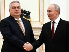 in den pausen anrufe bei lawrow: bericht: ungarn informiert russland über eu-treffen