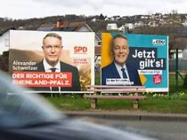 Rheinland-Pfalz wählt Landtag : Schweitzer will es bleiben, Schnieder will es werden - aber wer ist da noch?