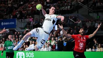 schrecksekunde um juri knorr beim dhb-sieg gegen Ägypten