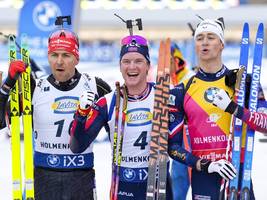 Biathlon: Zweiter Platz im Massenstart