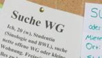 Wohnungsmarkt: WG-Zimmer werden noch teurer