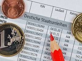 anstieg der renditen brisant: Ökonom rechnet mit jährlichen zinskosten in milliardenhöhe