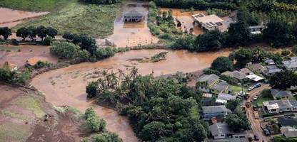 hawaii: Überschwemmungen nach starkregen auf inseln im us-bundesstaat