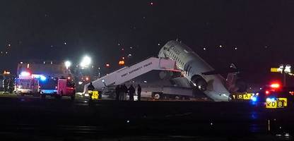 New York: Air-Canada-Flug kollidiert am Flughafen LaGuardia mit Fahrzeug