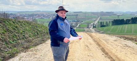 Die Gasleitung Augusta verläuft nun durch Johannes Schnells Feld