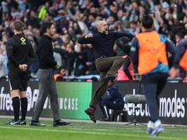Manchester City gewinnt englischen Ligapokal: Guardiolas Gefühlsexplosion nach traurigen Wochen