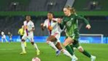 Champions League: Wolfsburg bezwingt Lyon im Viertelfinal-Hinspiel