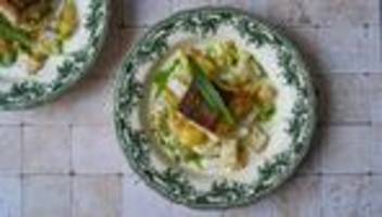 Kabeljau mit Kefir: Ein Glück, der Bärlauch ist zurück