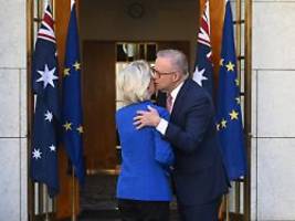 Fast alle Zölle fallen weg: EU und Australien schließen Handelsabkommen