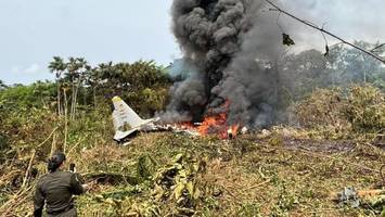 Kolumbien: Mindestens 66 Tote nach Absturz von Militärflugzeug