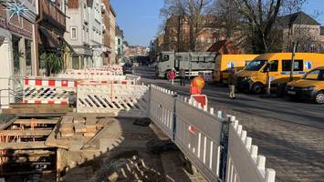 Neue Baustellen: Passt der Frühlingsmarkt noch auf die Alte Holstenstraße?