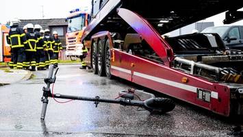 Schwere Unfallserie mit E-Scootern in Hamburg: Fünf Fahrer im Krankenhaus