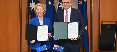 EU und Australien einigen sich auf Freihandelsabkommen