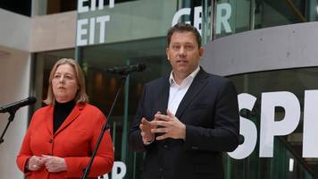 bärbel bas und lars klingbeil bleiben: die taktik der sessel-kleber