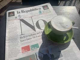 italien: „la repubblica“ wird griechisch