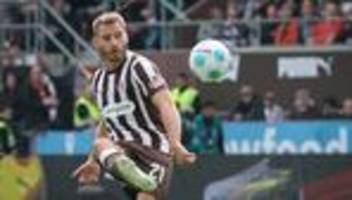 Fußball-Bundesliga: Schulter-Operation: FC St. Pauli vorerst ohne Lars Ritzka