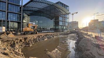 Bekommt der Berliner Hauptbahnhof jetzt einen Froschteich?