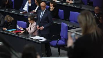 Merz und Grüne zoffen sich über Gewalt gegen Frauen