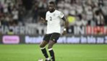 Fußball-Nationalmannschaft: Rüdiger nimmt neue DFB-Rolle an: Ob Startelf oder Bank