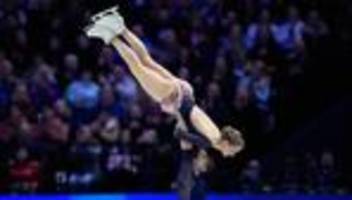 Eiskunstlauf: Hase und Volodin gewinnen WM-Gold im Paarlauf