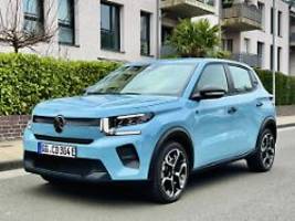 basis-version ziemlich günstig: citroën ë-c3 - auch ein kleinwagen funktioniert als allrounder