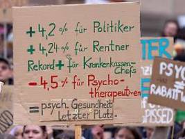 Geht nicht um Glückseligkeit: Psychotherapeuten stehen kurz vor Schlag ins Gesicht