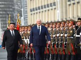 minsk, moskau, peking, pjöngjang: lukaschenko positioniert belarus im netz der crink-achse