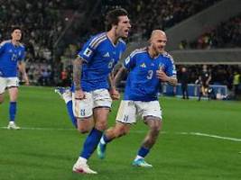 quali-playoffs mit krachern: italien wendet wm-gau vorerst ab, lewandowski erlöst polen