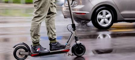 thc-test positiv: polizei stoppt e-scooter-fahrer unter drogeneinfluss
