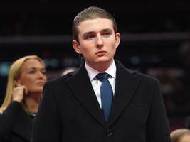 Leute: Barron Trump klärt russischen Überfall auf