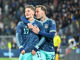 4:3 des dfb-teams: immerhin einer ist in endspielform