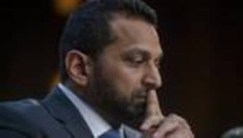 Konflikt mit dem Iran: Berichte: Hacker knacken Mailfach des FBI-Chefs Patel