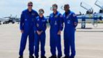 Raumfahrt: Vor geplanter Nasa-Mondmission – Crew in Cape Canaveral