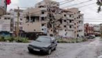 Beschuss im Libanon: Wenn es sein muss, bis zum Ende