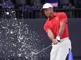 auto überschlägt sich: bericht: tiger woods wegen alkohol-unfall festgenommen