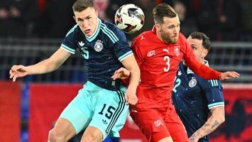 dfb-noten: zwei fünfen beim sieg in der schweiz, ein star verdient sich bestnote