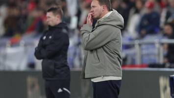 DFB-Spektakel in der Schweiz: Trotzdem neue Sorgen für Nagelsmann