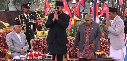 nepal: balen shah als regierungschef vereidigt