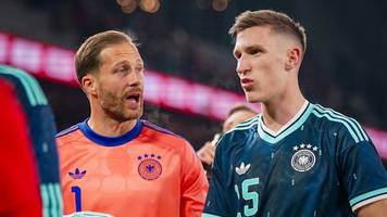 dfb-team in einzelkritik: wirtz famos, aber note 5 für schlotterbeck und sané