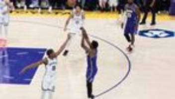 Basketball: James mit erstem Vater-Sohn-Assist der NBA-Geschichte