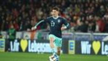 Fußball-Nationalmannschaft: Der den Ball küsst: Wirtz zaubert vor seinen Eltern