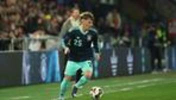 Fußball-Nationalmannschaft: Wirtz schwärmt von Karl: Er wird uns viel Spaß geben