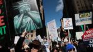 no kings: landesweite proteste gegen regierung von donald trump in den usa