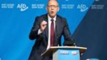 Parteitag der AfD: Jörg Urban bleibt AfD-Chef in Sachsen