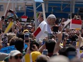 Besuch in Monaco: Papst Leo prangert Kluft zwischen Arm und Reich an