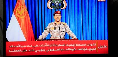 Iran-News heute: Huthi-Miliz greift Israel zum zweiten Mal in Folge an