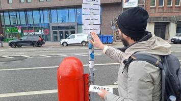 Radikaler Smartphone-Gegner in Hamburg unterwegs – Protest oder nur PR?
