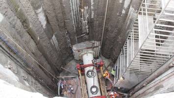 die mini-trude gräbt den tunnel: was passiert in waltershof?