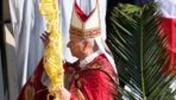 Katholische Kirche: Erstes Ostern mit Leo XIV. - Papst feiert Palmsonntag-Messe